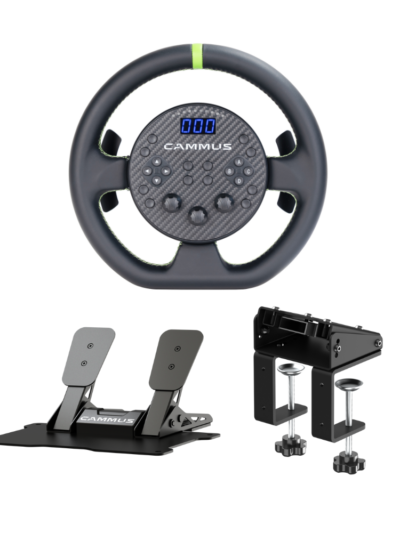 CAMMUS C5 bundle for C5 Base and CS5 Desk Clamp and CP5 Pedals