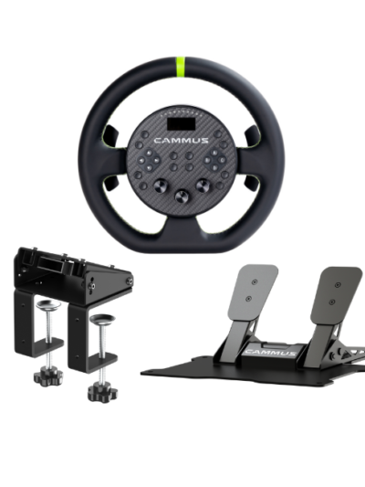 PRE ORDER CAMMUS C5 bundle for C5 Base and CS5 Desk Clamp and CP5 Pedals
