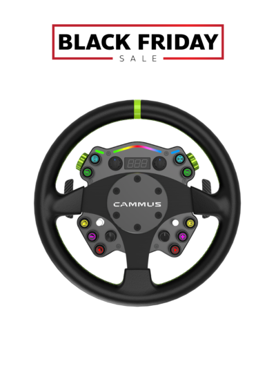 Pre Order New Version CAMMUS C12 Direct Drive Steering Wheel