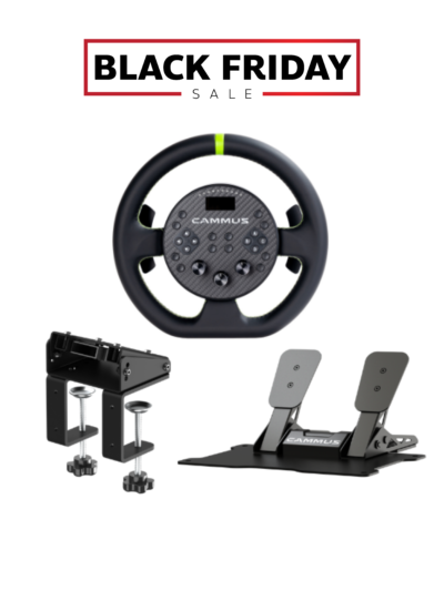 CAMMUS C5 bundle for C5 Base and CS5 Desk Clamp and CP5 Pedals