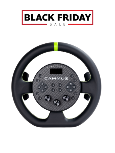 Global First CAMMUS C5 Direct Drive Steering Wheel